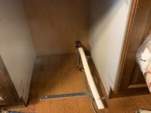 60フロントオープン食洗機取替え工事　　設備